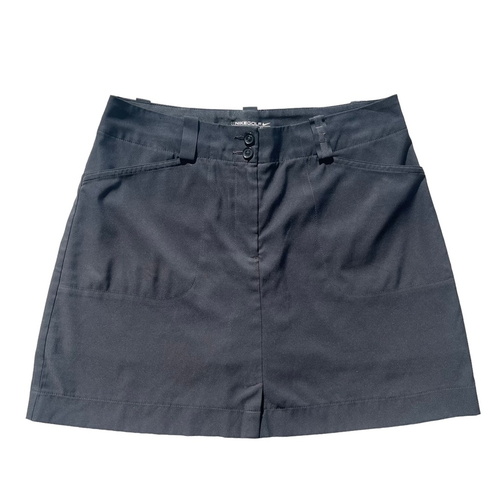 Nike Golf Dri-Fit Women’s 8 Black Polyester Built in Shorts Athletic Skirt Skort